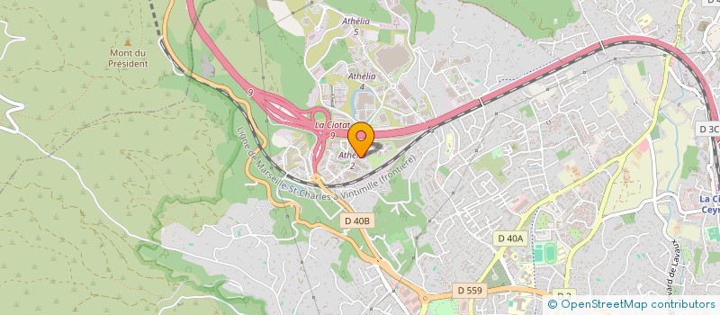 localisation de l'entreprise NOVACTIVA  LA CIOTAT