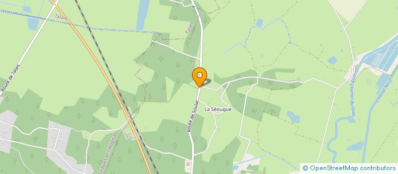 localisation de l'entreprise NOVACYCLE NEGOCE  SAINT-VIVIEN-DE-MEDOC