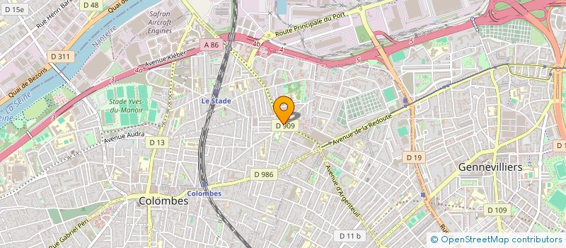 localisation de l'entreprise NOVADATA CONSULTING  COLOMBES