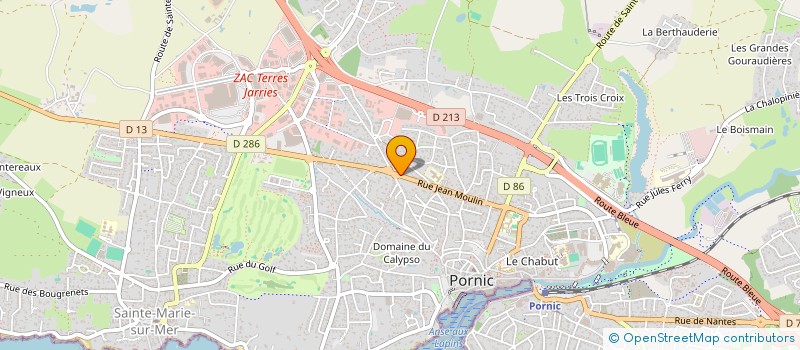 localisation de l'entreprise NOVADAY  PORNIC