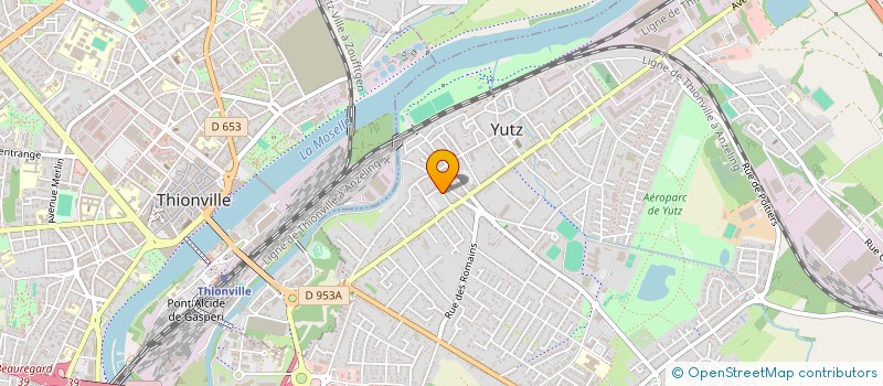 localisation de l'entreprise NOVADERM  YUTZ