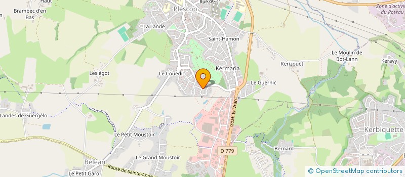 localisation de l'entreprise NOVADEV CONSULTING  PLESCOP