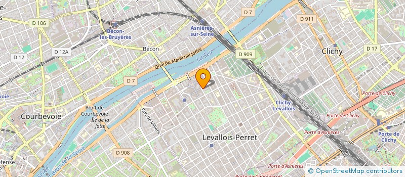 localisation de l'entreprise NOVADIS à LEVALLOIS-PERRET