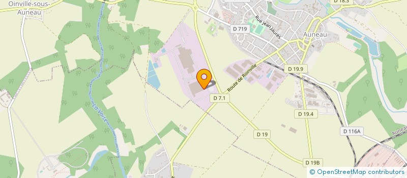 localisation de l'entreprise NOVADIS à AUNEAU-BLEURY-SAINT-SYMPHORIEN