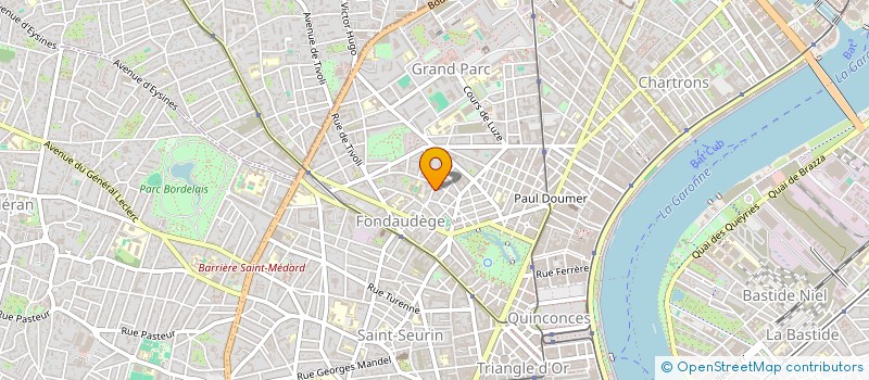 localisation de l'entreprise NOVADS à BORDEAUX
