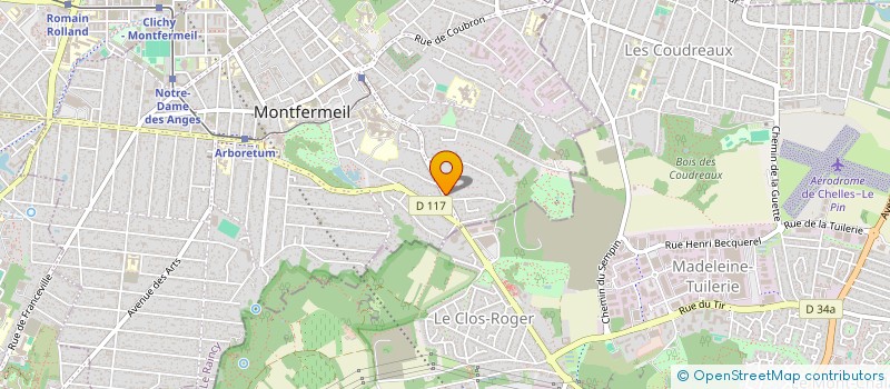 localisation de l'entreprise NOVAE à MONTFERMEIL