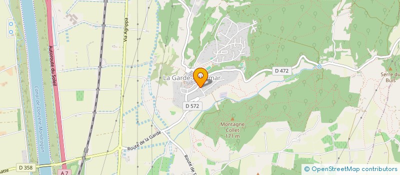 localisation de l'entreprise NOVAE EDGE  LA GARDE ADHEMAR