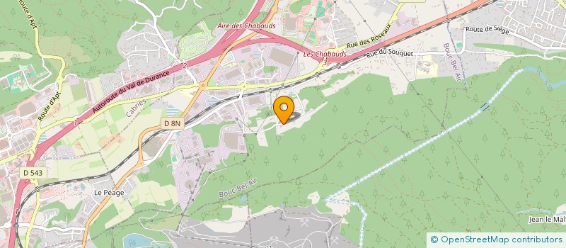 localisation de l'entreprise NOVAE INGENIERIE à BOUC-BEL-AIR
