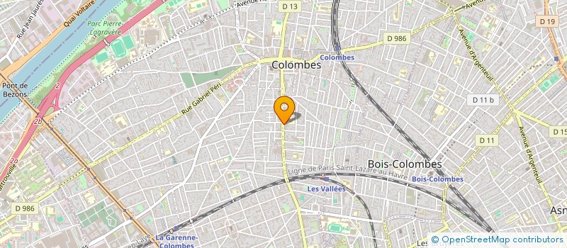 localisation de l'entreprise NOVAECORENOV à COLOMBES