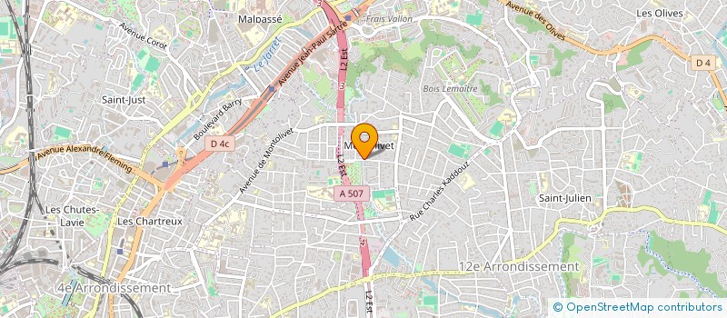 localisation de l'entreprise NOVAEDIA INGENIERIE à MARSEILLE