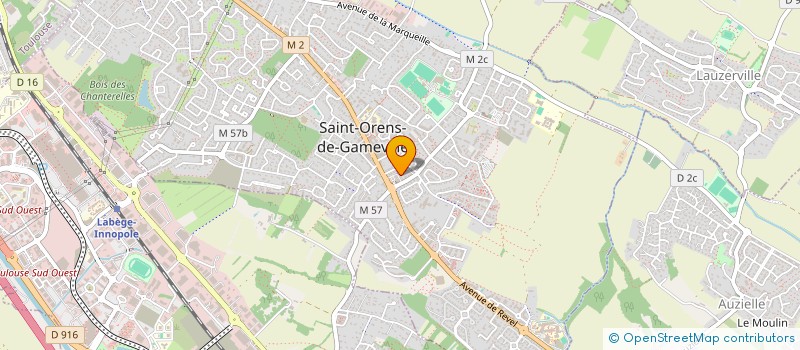 localisation de l'entreprise NOVAESENS  SAINT-ORENS-DE-GAMEVILLE