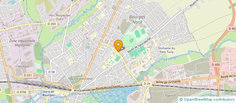 localisation de l'entreprise NOVAFACADE  BOURGES