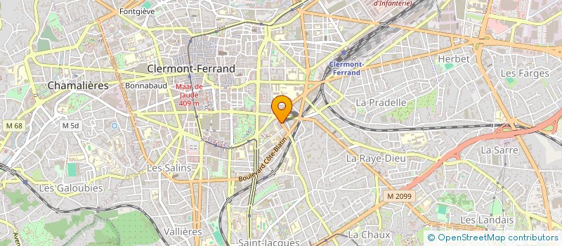 localisation de l'entreprise NOVAFLAMA PRODUCTION  CLERMONT-FERRAND