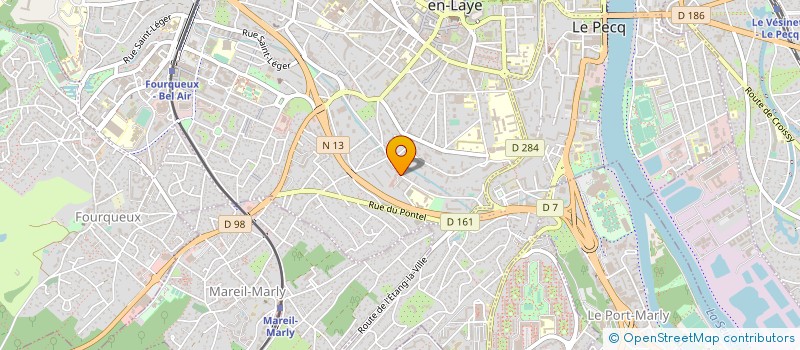 localisation de l'entreprise NOVAFLEX EMBALLAGES à SAINT-GERMAIN-EN-LAYE