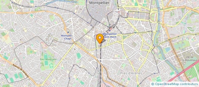 localisation de l'entreprise NOVAFORM à MONTPELLIER