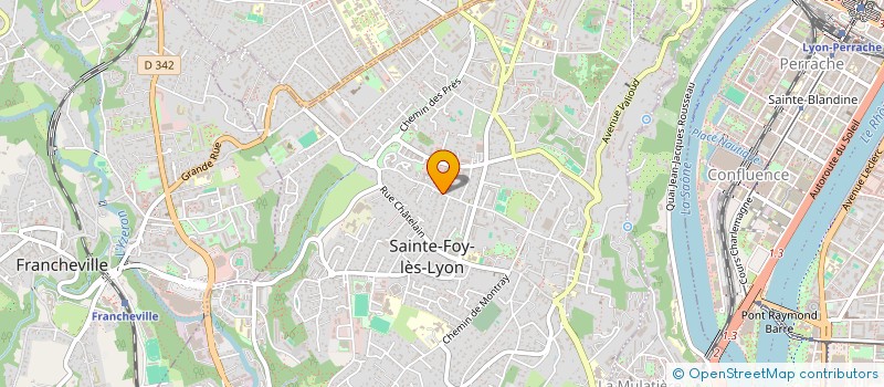 localisation de l'entreprise NOVAFORMA  SAINTE-FOY-LES-LYON