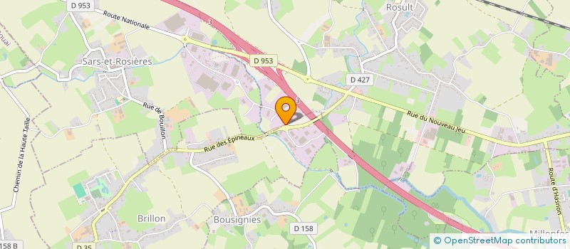 localisation de l'entreprise NOVAGOM  ROSULT