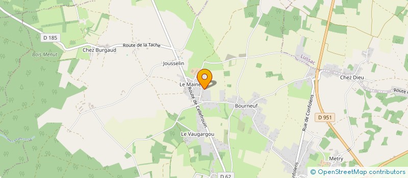 localisation de l'entreprise NOVAGROUP à TAPONNAT-FLEURIGNAC