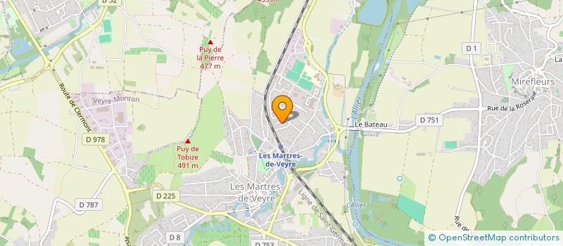 localisation de l'entreprise NOVAGROUPIMMO  LES MARTRES-DE-VEYRE