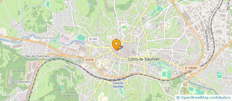 localisation de l'entreprise NOVAK à LONS-LE-SAUNIER