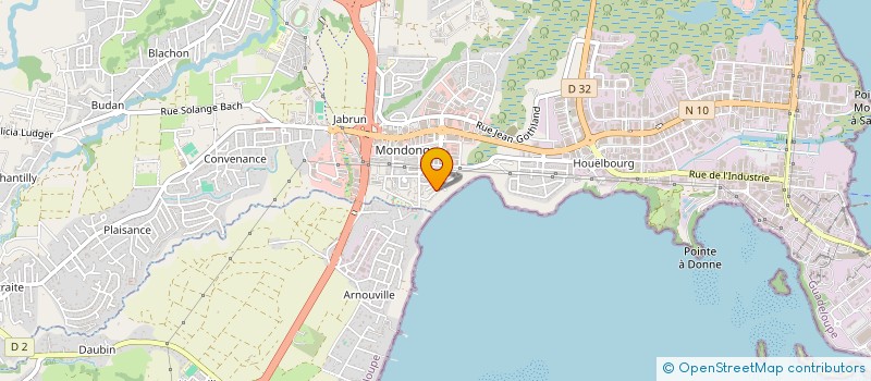 localisation de l'entreprise NOVAL FWI à BAIE MAHAULT