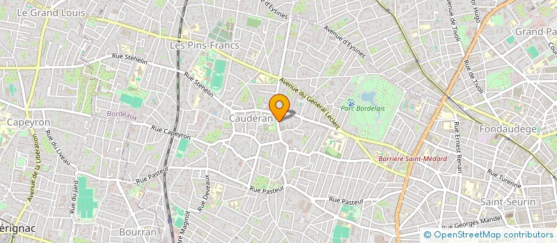 localisation de l'entreprise NOVAL-IMMOBILIER  BORDEAUX