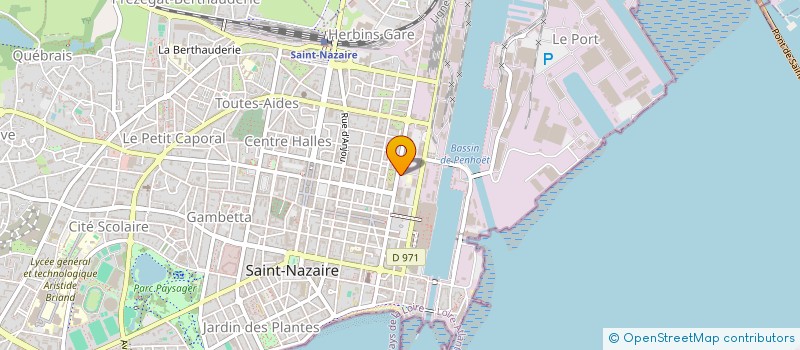 localisation de l'entreprise NOVALAB  SAINT-NAZAIRE