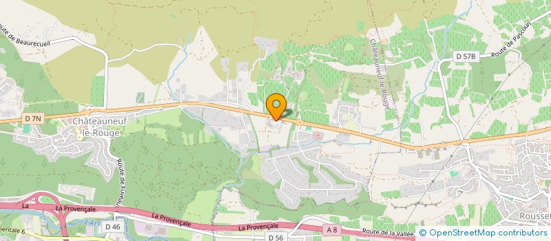 localisation de l'entreprise NOVALAIN  CHATEAUNEUF-LE-ROUGE