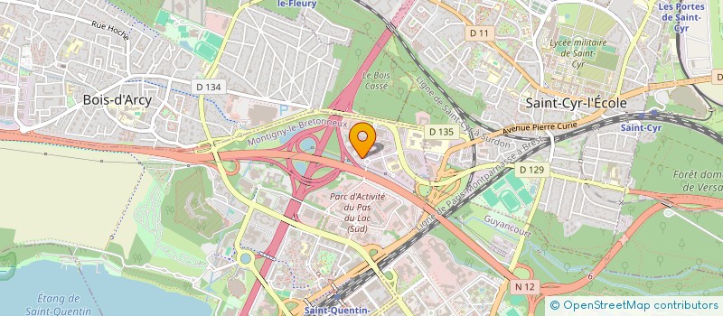 localisation de l'entreprise NOVALAIR CENTRE à MONTIGNY-LE-BRETONNEUX
