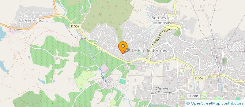 localisation de l'entreprise NOVALAISE à BORMES-LES-MIMOSAS