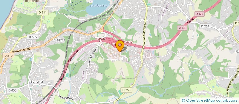 localisation de l'entreprise NOVALDI SARL à BIDART