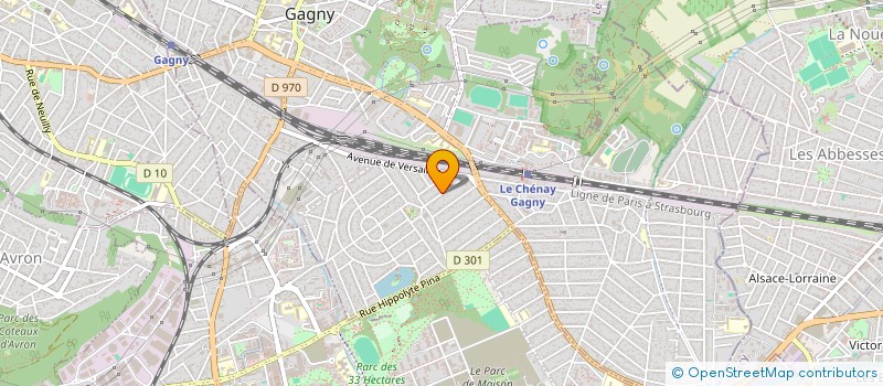 localisation de l'entreprise NOVALEC  LE RAINCY