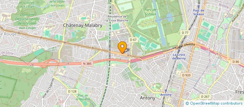 localisation de l'entreprise NOVALEC FRANCE  CHATENAY-MALABRY