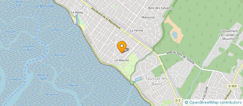 localisation de l'entreprise NOVALEX  ANDERNOS-LES-BAINS