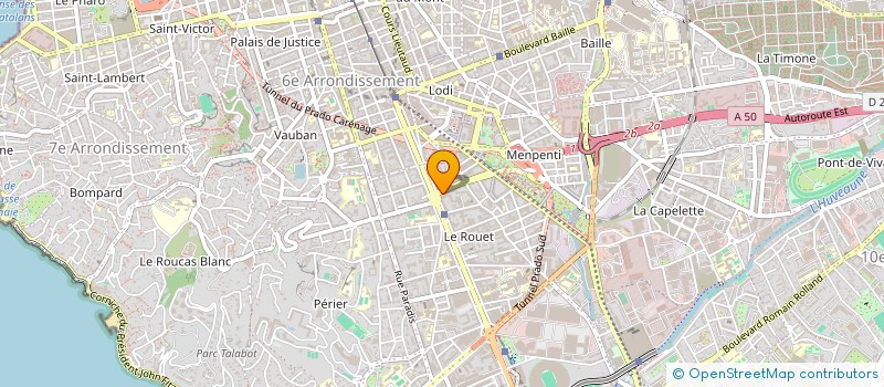 localisation de l'entreprise NOVALI PIANI à MARSEILLE