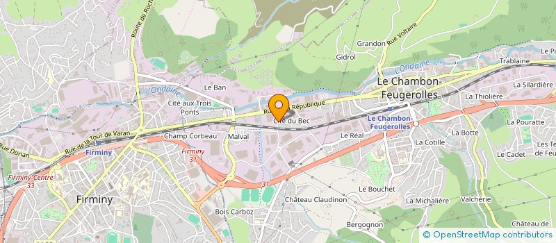 localisation de l'entreprise NOVALIA à LE CHAMBON-FEUGEROLLES