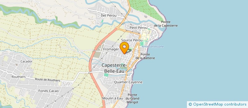 localisation de l'entreprise NOVALIA CONSULTING à CAPESTERRE-BELLE-EAU