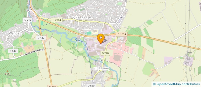 localisation de l'entreprise NOVALIGHT à MARLENHEIM
