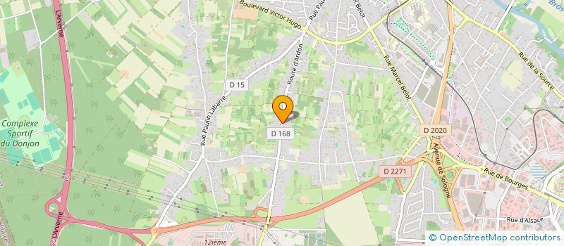 localisation de l'entreprise NOVALIS à OLIVET