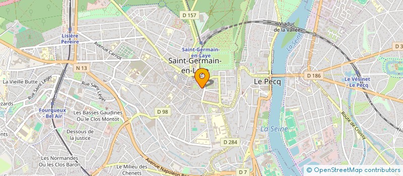 localisation de l'entreprise NOVALIS à SAINT-GERMAIN-EN-LAYE