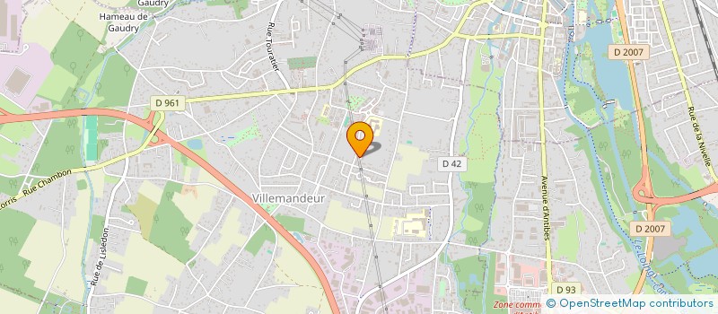 localisation de l'entreprise NOVALOC à VILLEMANDEUR