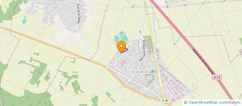 localisation de l'entreprise NOVALOU  ECQUEVILLY