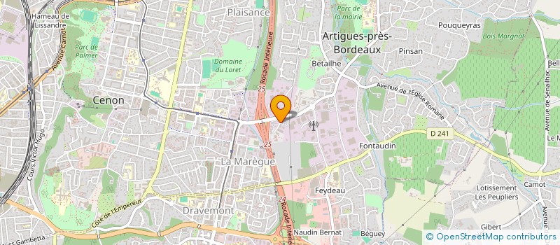 localisation de l'entreprise NOVALTO CONSEILS  ARTIGUES-PRES-BORDEAUX