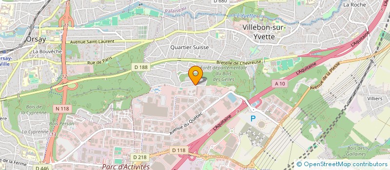 localisation de l'entreprise NOVALYS à VILLEJUST