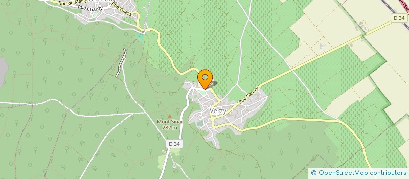 localisation de l'entreprise NOVALYS  VERZY