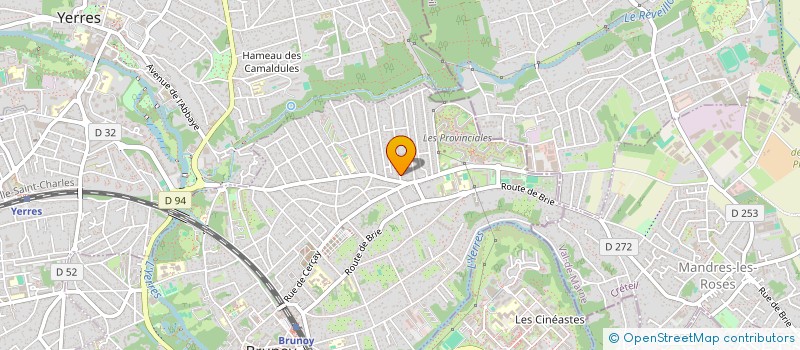 localisation de l'entreprise NOVALYS  BRUNOY