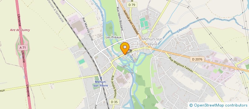 localisation de l'entreprise NOVALYS INVESTISSEMENT  MEHUN-SUR-YEVRE