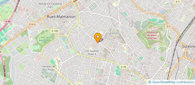 localisation de l'entreprise NOVALYSE à RUEIL-MALMAISON