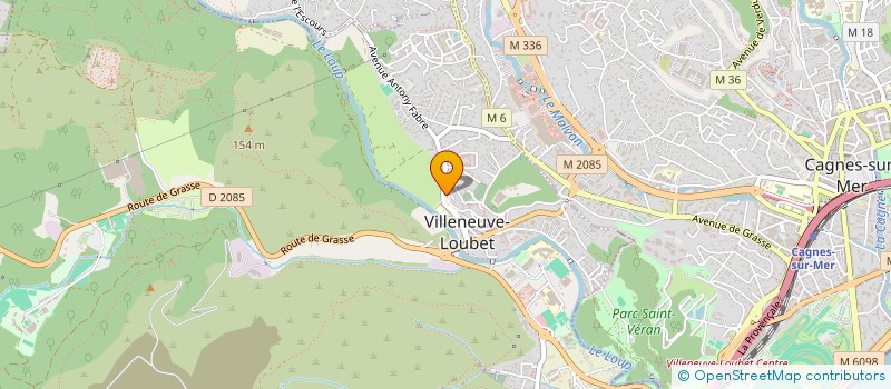 localisation de l'entreprise NOVAMAAC à VILLENEUVE-LOUBET