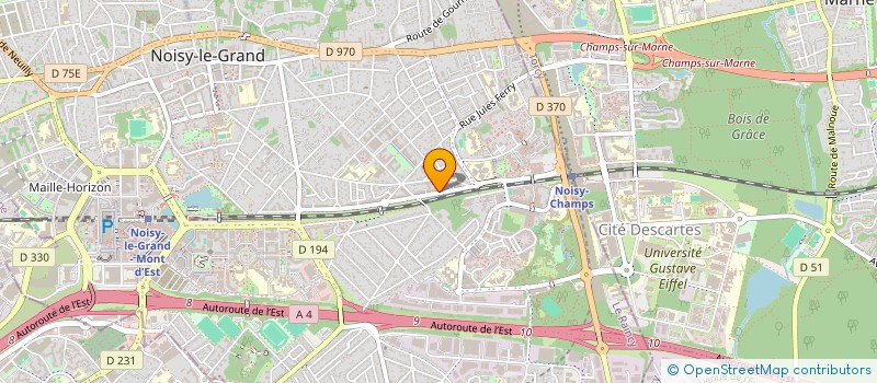 localisation de l'entreprise NOVAMED  NOISY-LE-GRAND